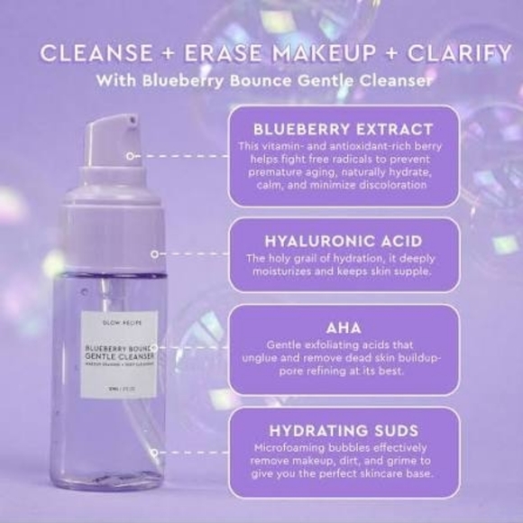 Glow Recipe Toner/Cleanser/Bubble T Face Mask Bundle - Picture 6 of 14